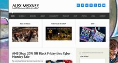 Desktop Screenshot of alexmeixner.com
